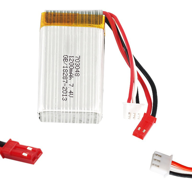 Lipo-batterij 2S 7,4V 1200mAh  - Eachine Drone E010 recensie en prijs